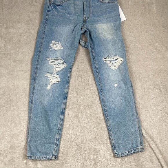 Women's Blue Denim Overalls - Picture 6 of 15